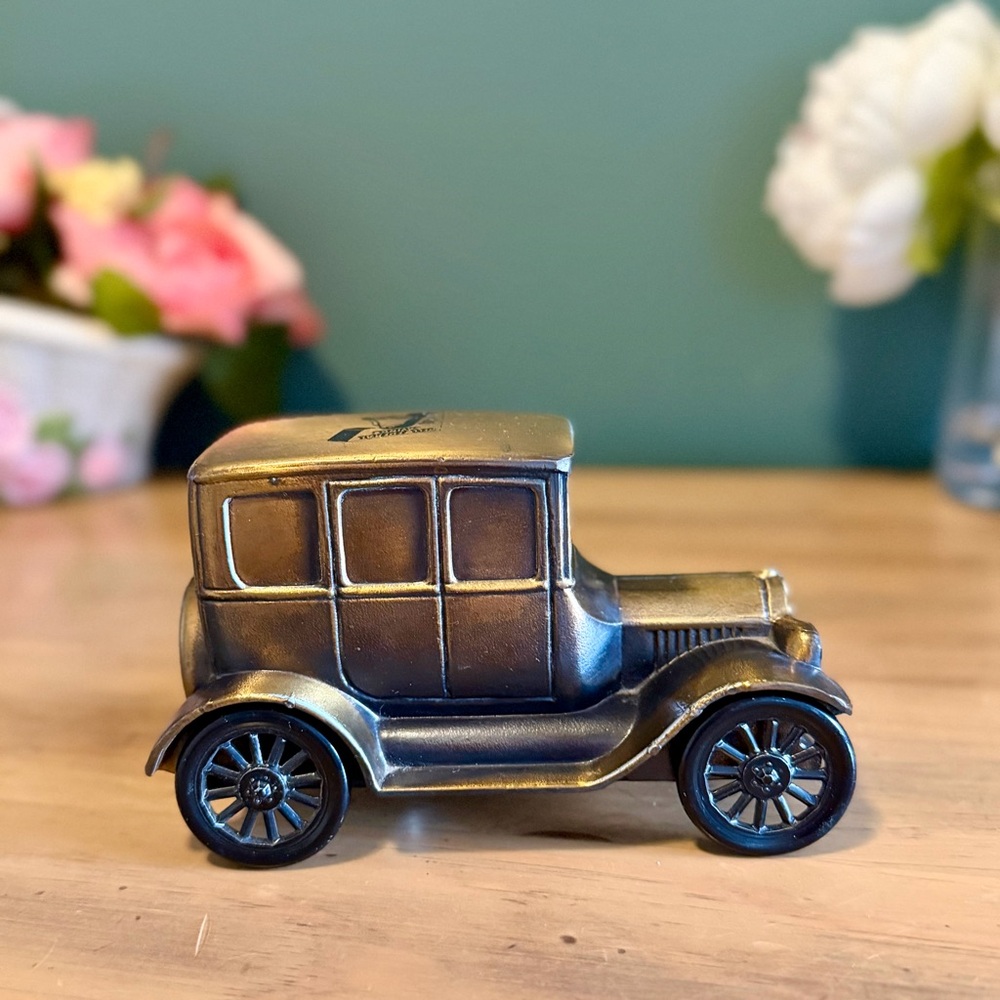 Vntg Banthrico 1926 Ford Model T Coin Bank St Paul Federal Chicago Bank